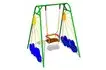 Качели металлические «Рассвет» с креслом для детской площадки