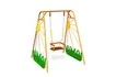 Качели металлические «Луг» с креслом для детской площадки