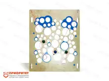 Тактильно-развивающая панель «Забавные тучки»1