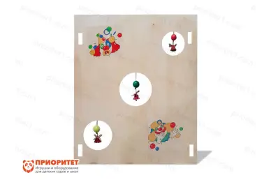 Тактильно-развивающая панель «Точное попадание»