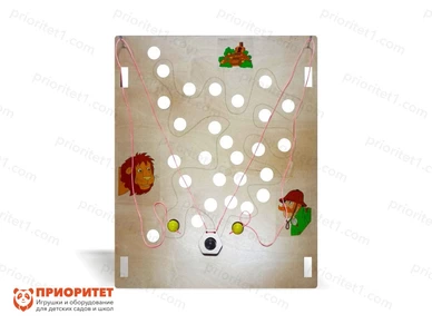 Тактильно-развивающая панель «Любопытные задачки»