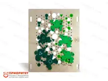 Тактильно-развивающая панель «Задорные лягушки»1