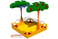 Детская песочница «Яблоня» для детской площадки