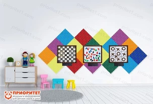 Комплексное настенное решение «Логические игры №2» Комплексное настенное решение «Логические игры №2»