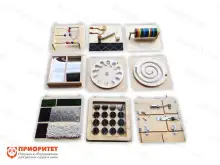 Набор тактильно-развивающих панелей Игра и обучение1