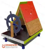 Игровой макет для детской площадки на пружинах «Плот»1
