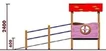 Домик с пандусом для детей с ограниченными возможностями для детской площадки высота