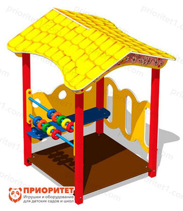 Игровой домик Беседка для детской площадки внутри