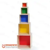Пирамидка «Куб-матрешка 5 в одном»1