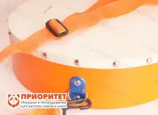 Детский маршевый барабан оранжевый Lutner (25 см)1
