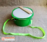 Детский барабан Музыка Детям (зеленый)1