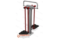 Тренажер уличный двойной «Разведение ног» для спортивной площадки