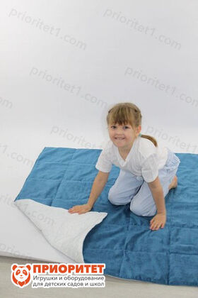 Утяжеленное одеяло для детей (800 х 1300 мм) в развернутом виде 2