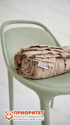 Утяжеленное одеяло «Active» детское (60 х 120 см) в скрученном виде сбоку