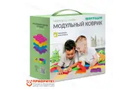 Детские ортопедические модульные коврики Ортодон набор 14 - Мини (12,5 см) пастельные