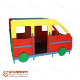 Машинка для детской площадки «Автобус 2» из фанеры1