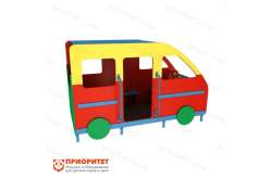 Машинка для детской площадки «Автобус 2» из фанеры