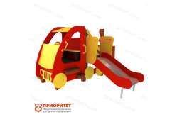 Машинка для детской площадки с горкой