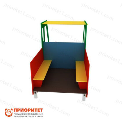 Машинка для детской площадки «Грузовик открытый» с сидениями 2