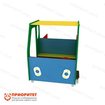 Машинка для детской площадки «Грузовик открытый» с сидениями спереди
