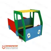 Машинка для детской площадки «Грузовик открытый» с сидениями