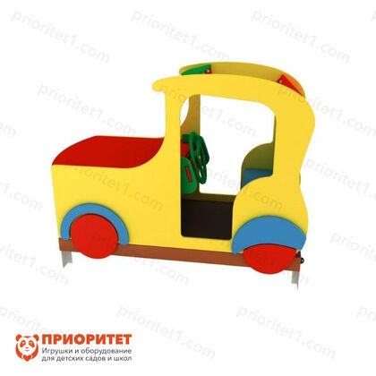 Машинка для детской площадки «Разноцветное Такси» 2