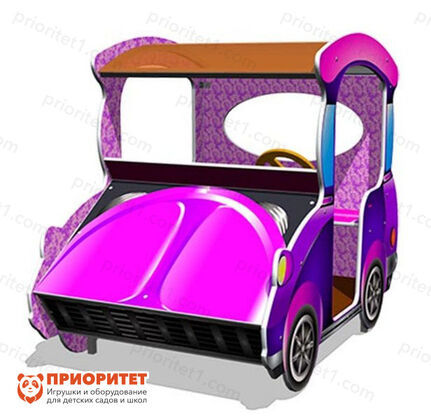Машинка для детской площадки «Жучок» спереди