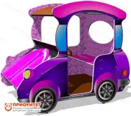 Машинка для детской площадки «Розовый Жучок»1