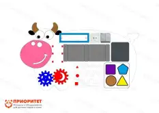 Бизиборд «Корова Му»1