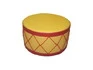 Кресло-пуфик детское «Барабан» желтое (20 см)