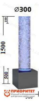 Воздушно-пузырьковая колонна–150 Д30 размеры