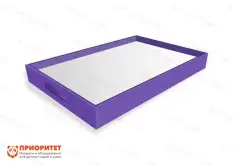 Световой планшет для рисования песком «Песочный мир» (фиолетовый)1