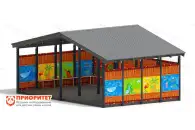 Теневой навес «Карандаши» №1 для детского сада