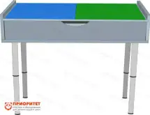 Лего-стол для конструирования «Юный инженер» (серый)1