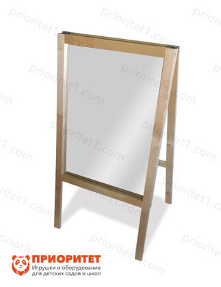 Мольберт напольный с зеркалом «Креативный взгляд» вид спереди