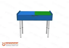 Лего-стол для конструирования «Юный инженер» (голубой)1