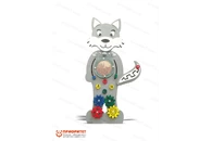 Бизиборд «Храбрый волк»