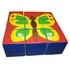 Игровой набор кубиков «Сложи аппликацию. Бабочка»