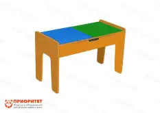 Лего-стол для конструирования «Развиваем мышление» (оранжевый)1