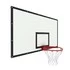 Щит баскетбольный игровой на раме (фанера), цвет разметки черный