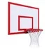 Щит баскетбольный тренировочный без рамы (фанера), цвет разметки красный