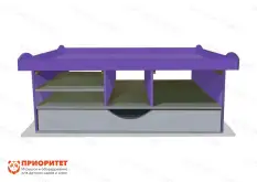 Стол для конструирования и робототехники «Смелые идеи» (фиолетовый)1