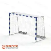 Детские минифутбольные/гандбольные ворота 300х200х130 (сталь, голубые)1