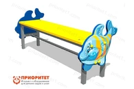 Скамейка детская Кит для игровой площадки