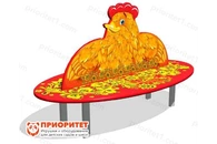 Скамейка детская Курочка Ряба для игровой площадки