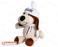 Мягкая игрушка «Собака в шапке»1