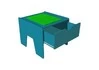 Лего-стол для конструирования «Новые горизонты» (голубой)_1