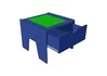 Лего-стол для конструирования «Новые горизонты» (синий)_1