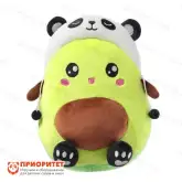 Мягкая игрушка «Авокадо», в шапочке панда 24 см1