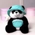 Мягкая игрушка «Панда в панамке и с сумочкой» 2